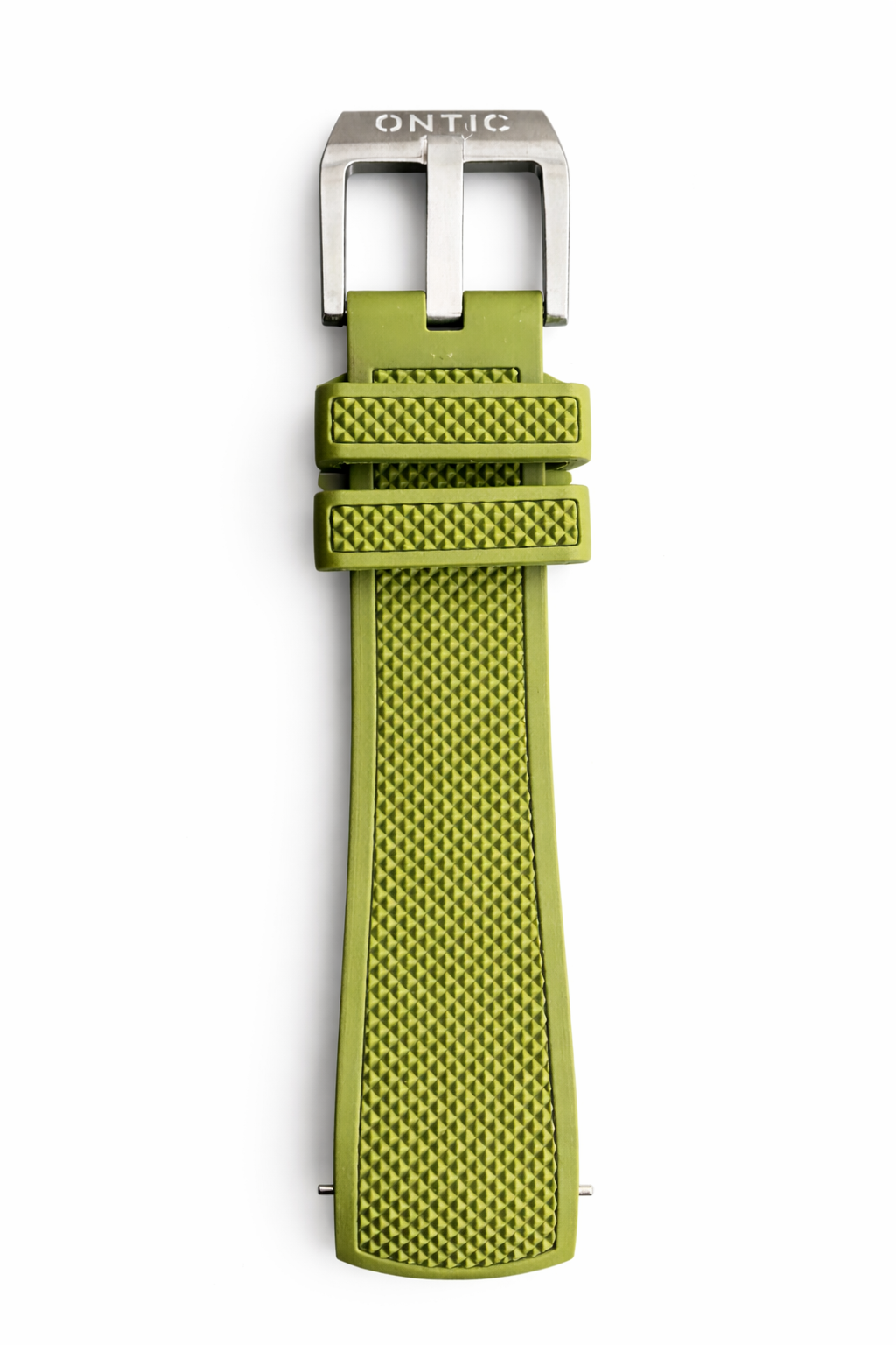 Olive Green FKM Rubber Strap