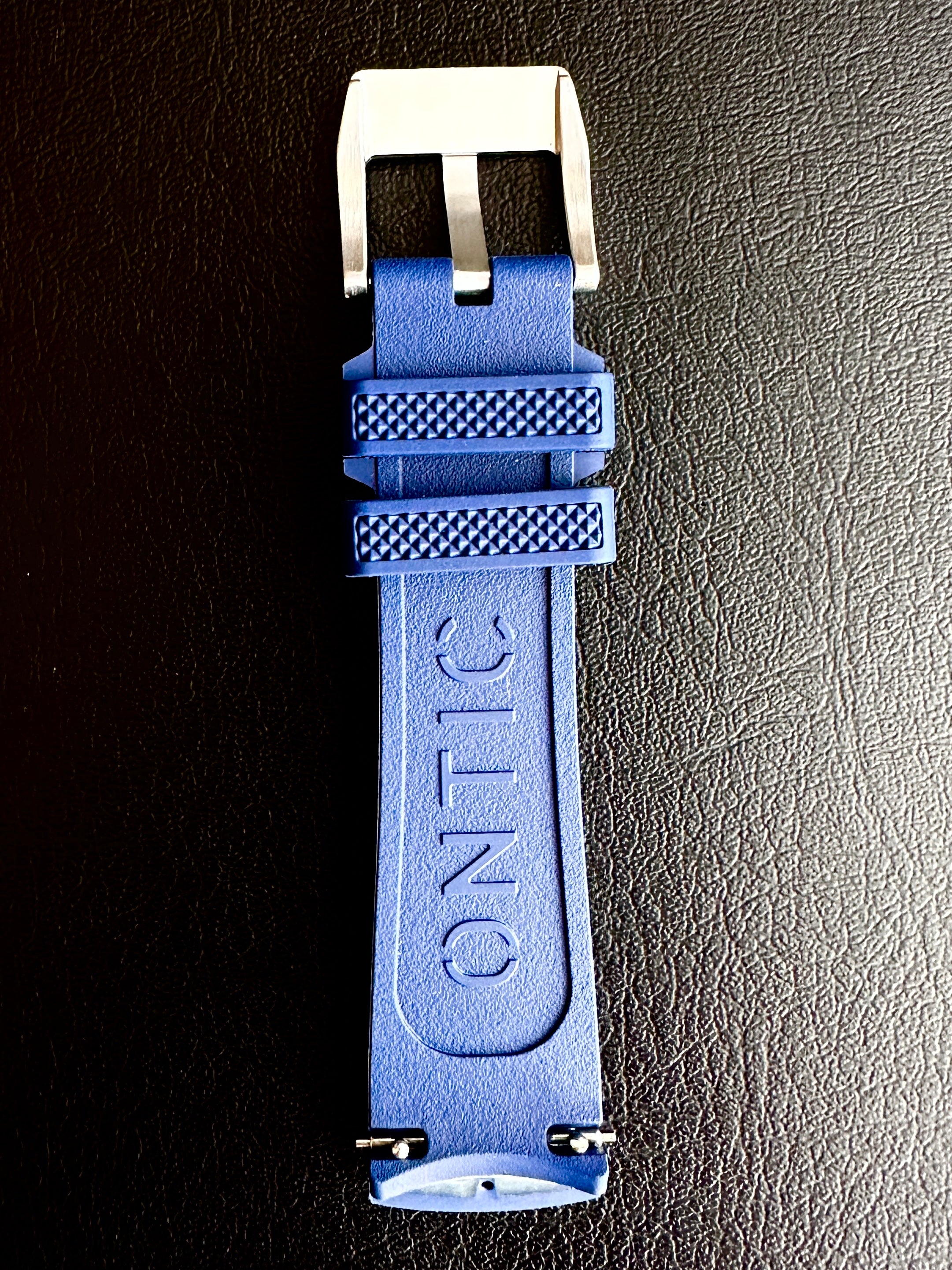 Blue FKM Rubber Strap