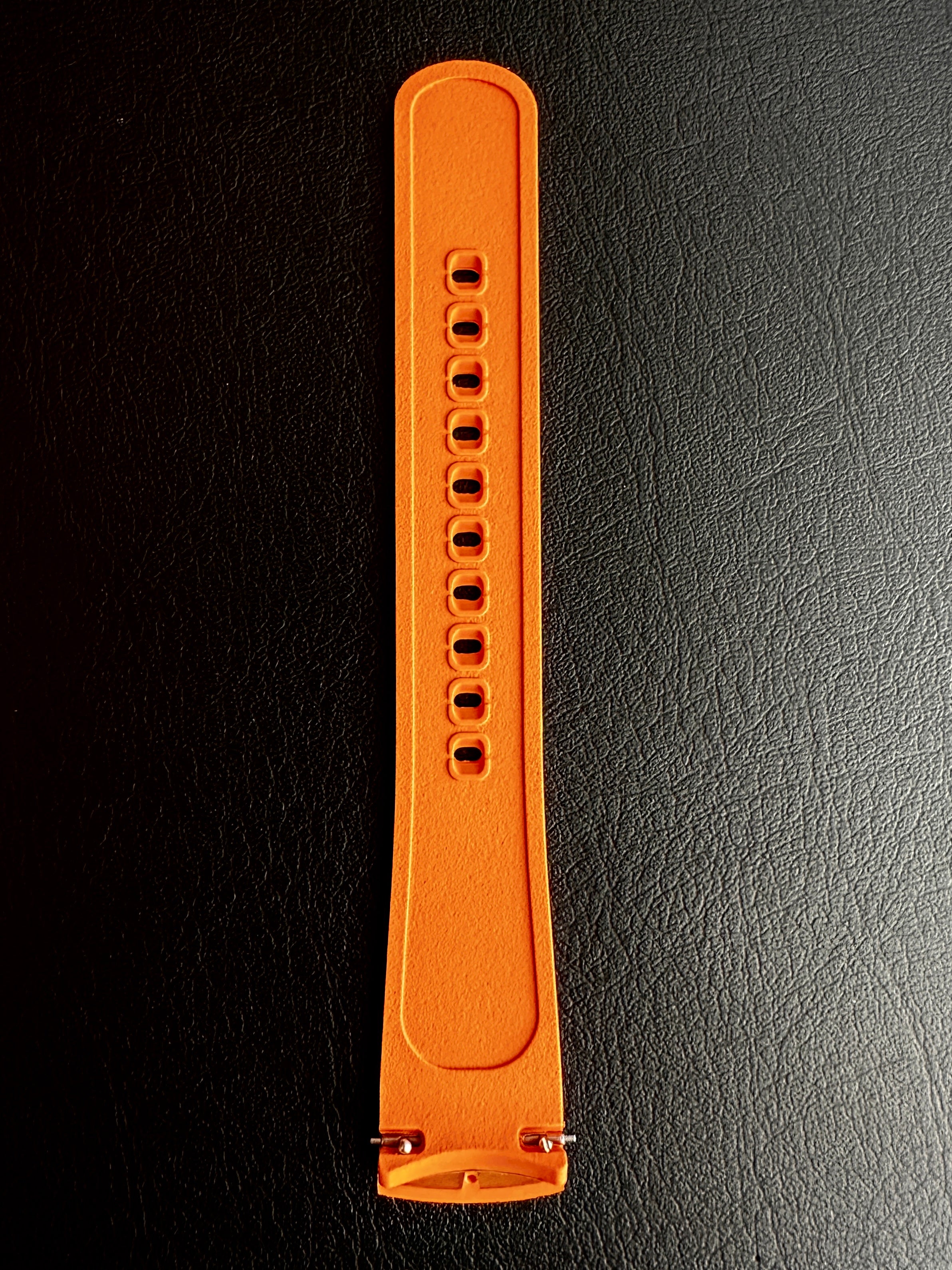 Orange FKM Rubber Strap
