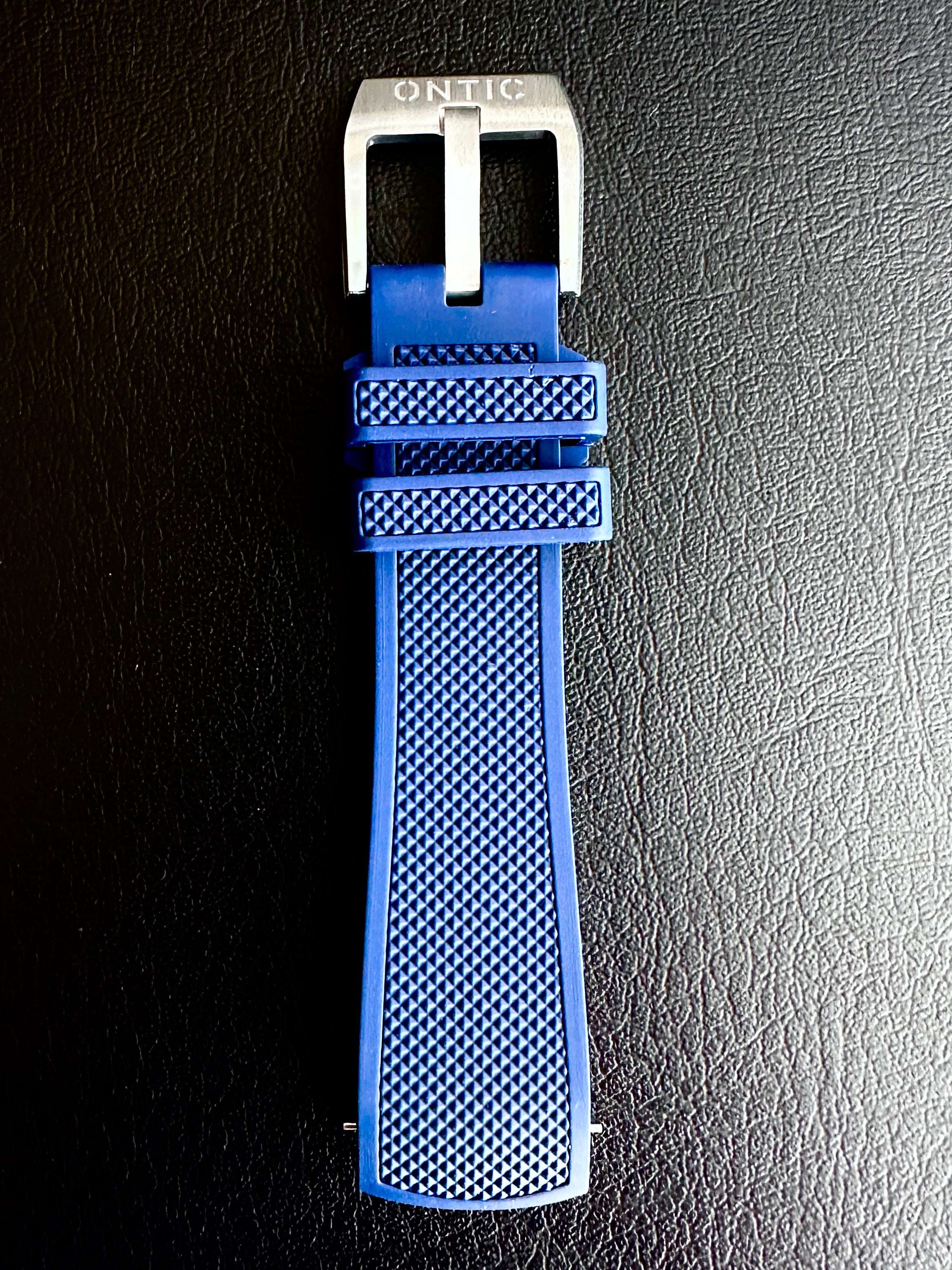 Blue FKM Rubber Strap