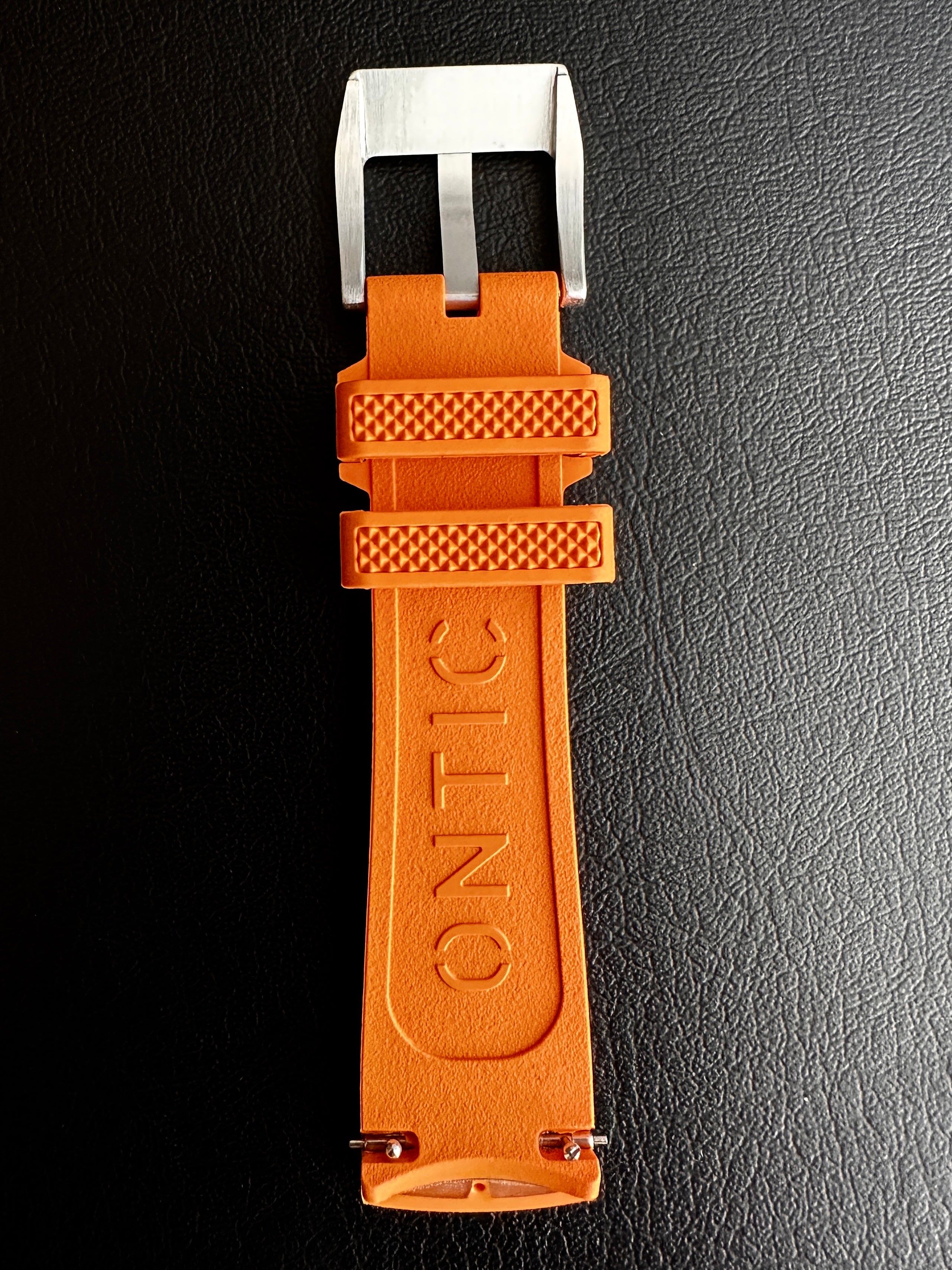 Orange FKM Rubber Strap