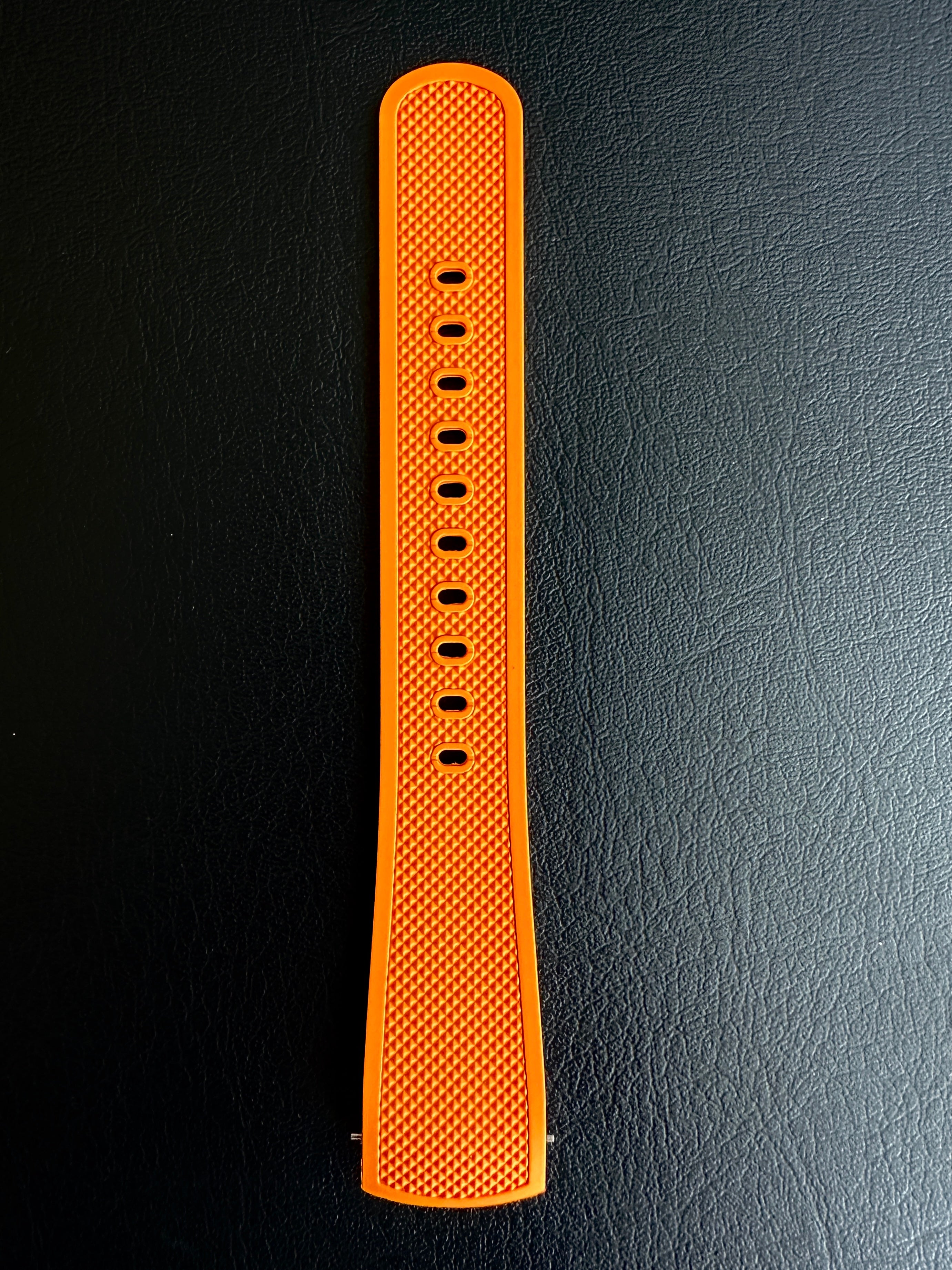 Orange FKM Rubber Strap